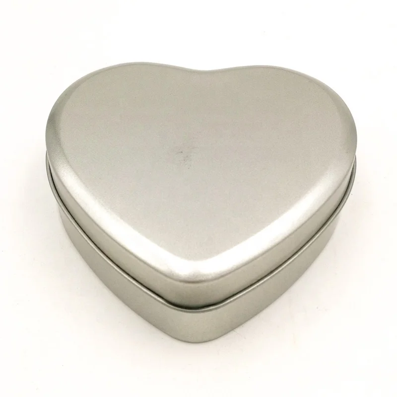 Cute Style Heart Shaped Gift Tin Box For Promotional With High Quality
