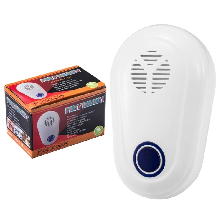 

4W AC 90-250V Electronic Ultrasonic Anti Mosquito Rat Mouse Cockroach Insect Pest Repeller
