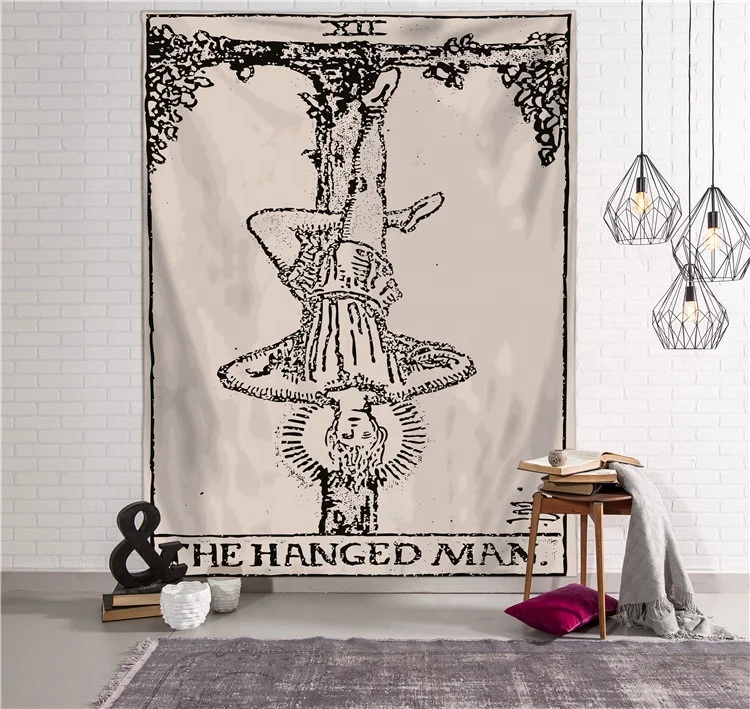 

Factory direct digital printing tarot tapestry interior decoration bath towel background cloth customization