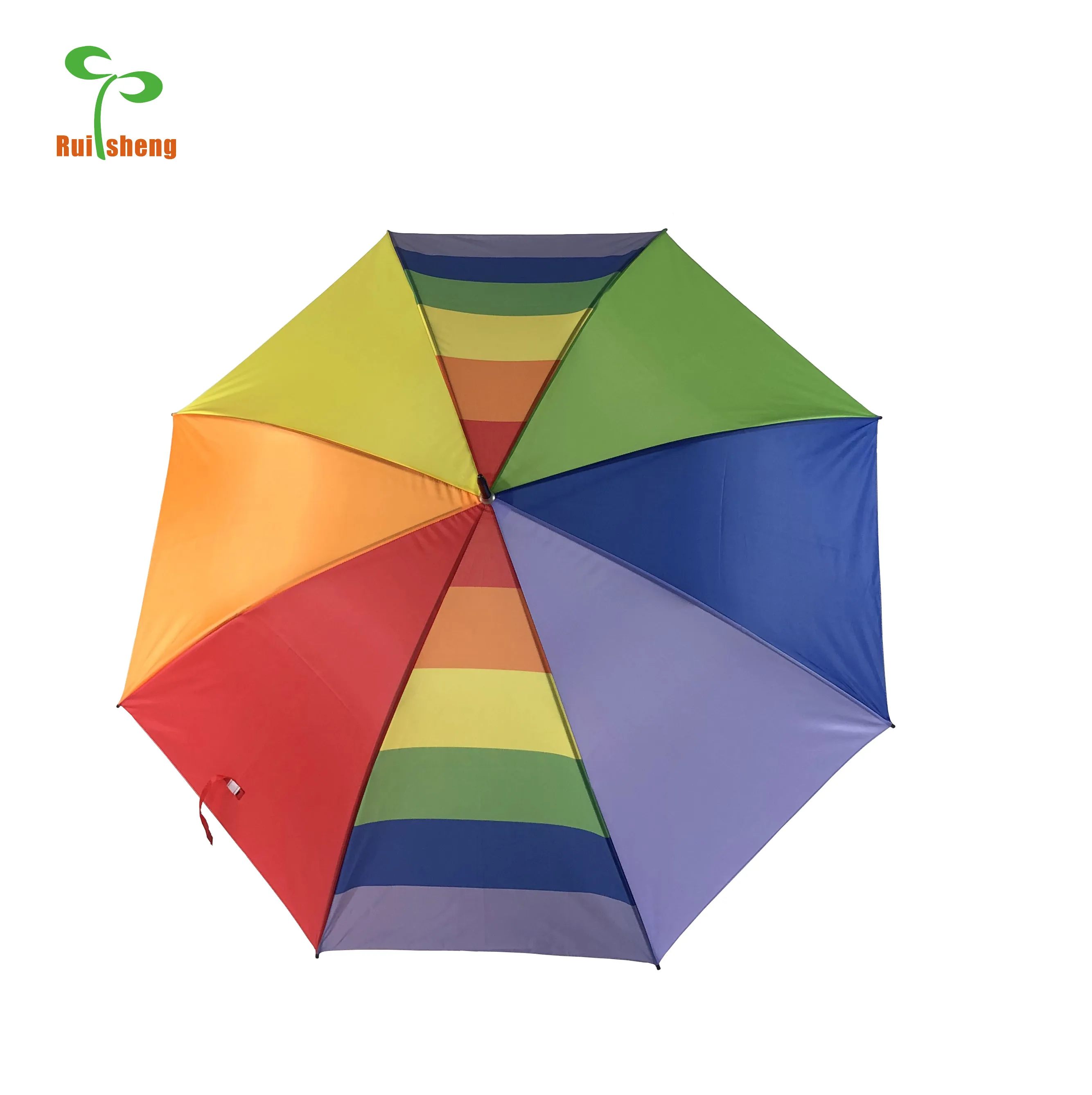 

30inch 8 panels double ribs promotion golf umbrella manual open customized printing stick umbrella, Customized color