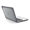 For Macbook air 11" 13" crystal rubberized pc+tpu hard shell stand cover case