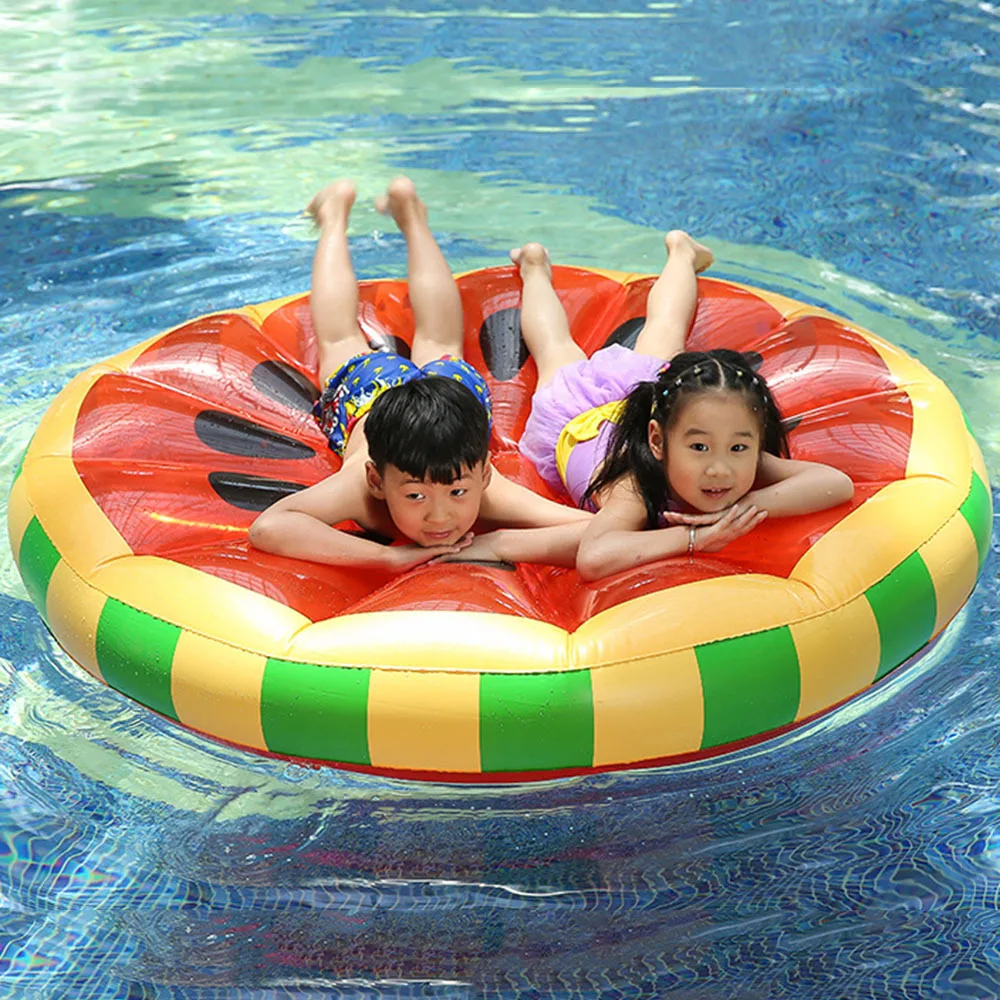 pvc筏户外游泳池圆形西瓜充气浮球儿童和成人休闲玩具