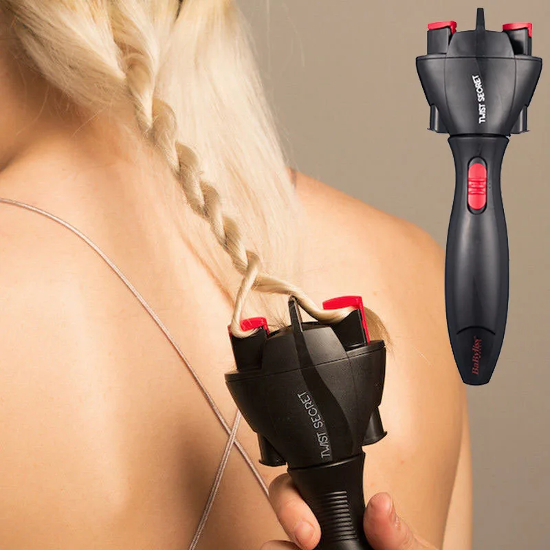 

Hot Sale Electric Hair Braider Machine DIY Children Hair Styling Tools Automatic Smart Hair Braider, Black