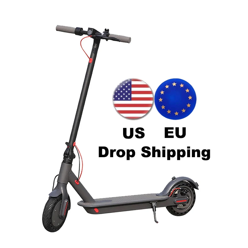 

USA EU Chinese Warehouse Price Foldable Folding 36v 350w Motor Two Wheels Adult Kick Eletric Scooters
