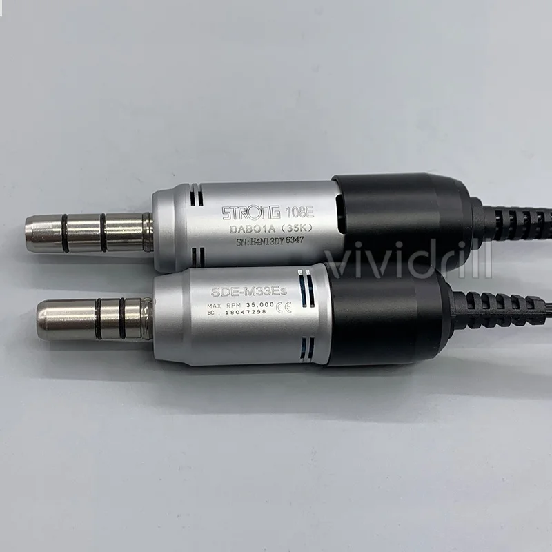 
strong 204 108E M33Es 65W 35000 rpm e type micromotor dental handpiece 