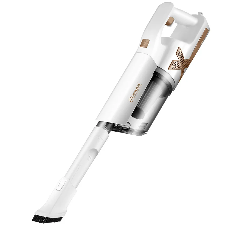 

Home application handheld 2-in-1 vacuum cleaner with HEPA, White