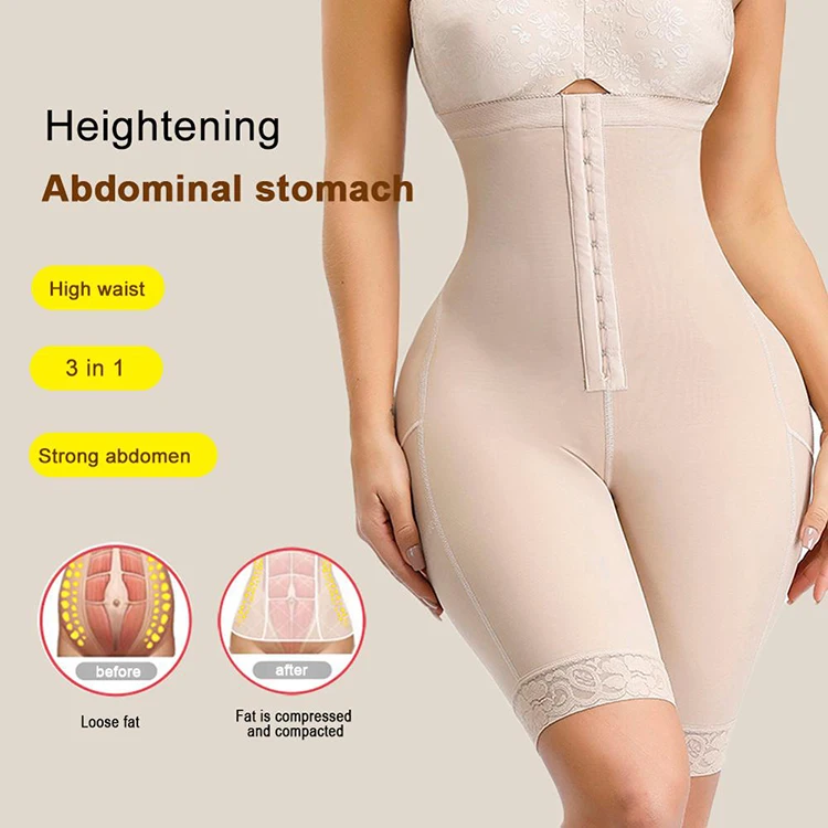 Better Nude Adjustable Straps Waist Tummy Control Weight Lose  Full Body Shapers Women