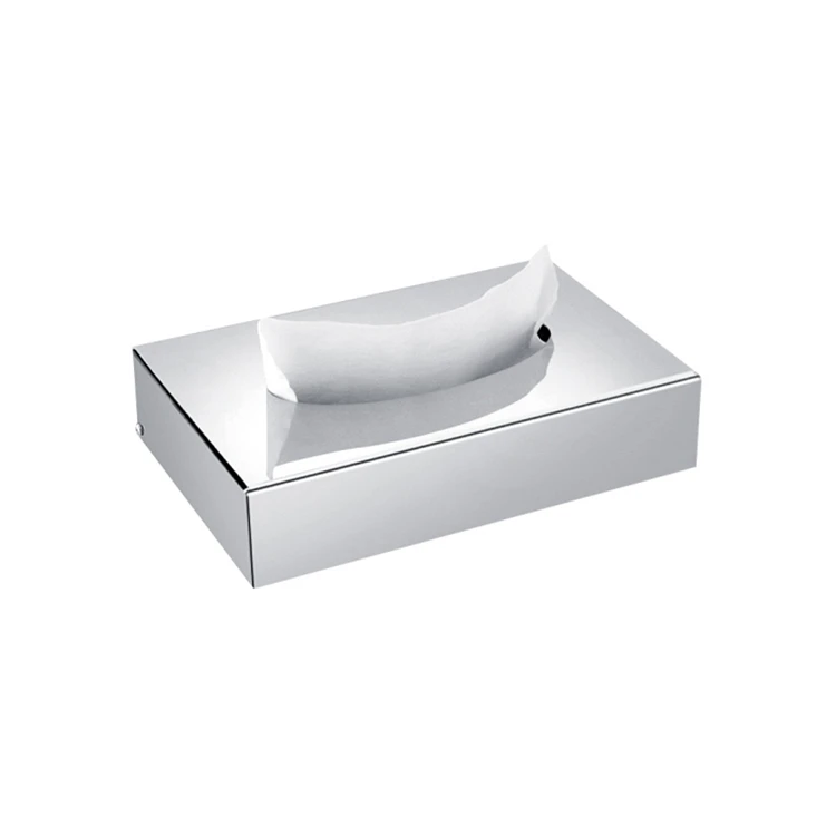 

Household High Quality Stainless Steel Small Size Tissue Box Table Napkin Box with Mirror Surface for Hotel Restaurant Home