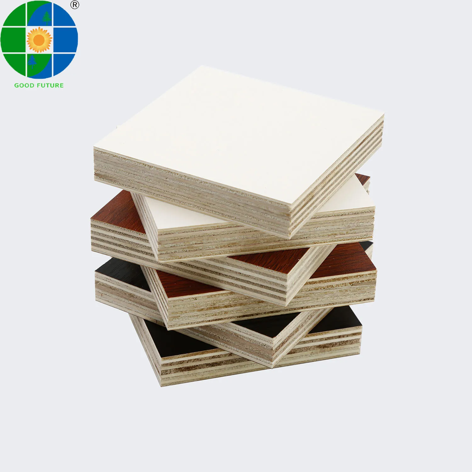 18mm 4x8 Waterproof Melamine Paper Faced Commercial And Marine Plywood