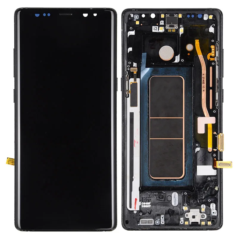 

Original 6.3" Lcd Display With Touch Screen Digitizer With Frame For Samsung Galaxy Note 8 N9500 N950F N950FD N950U N950W N950N