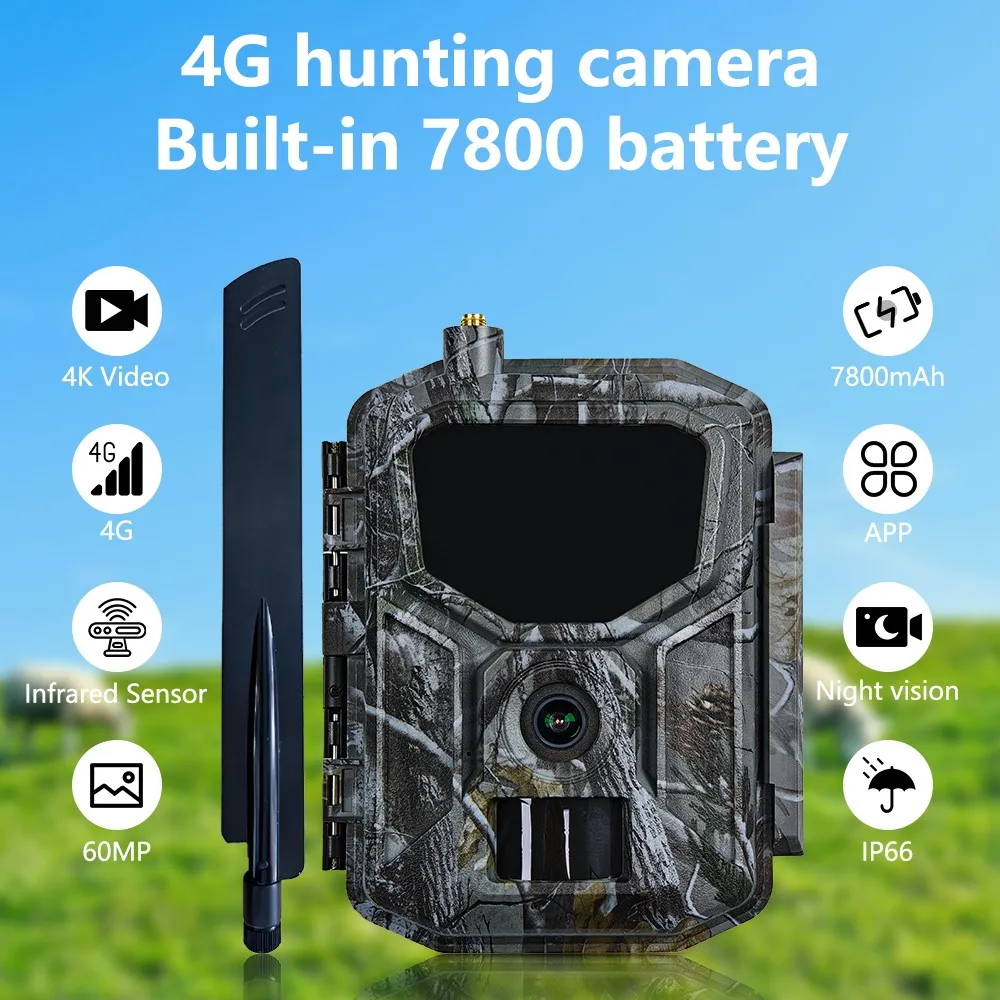 H2G 4G Solar Trail Camera