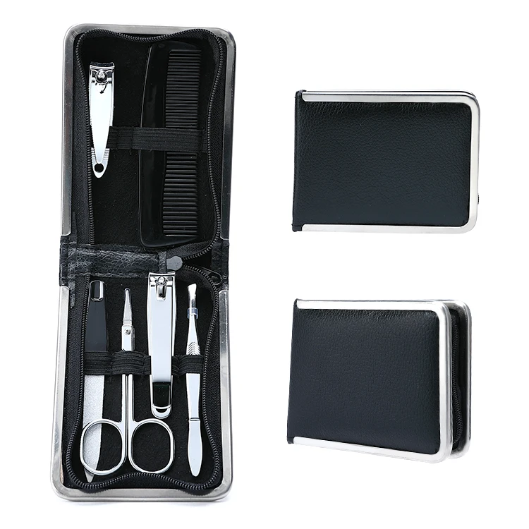 

Wholesale Best Quality Nail Grooming Kits In Stainless Steel Professional Manicure Set manicure & pedicure set, Rice pink
