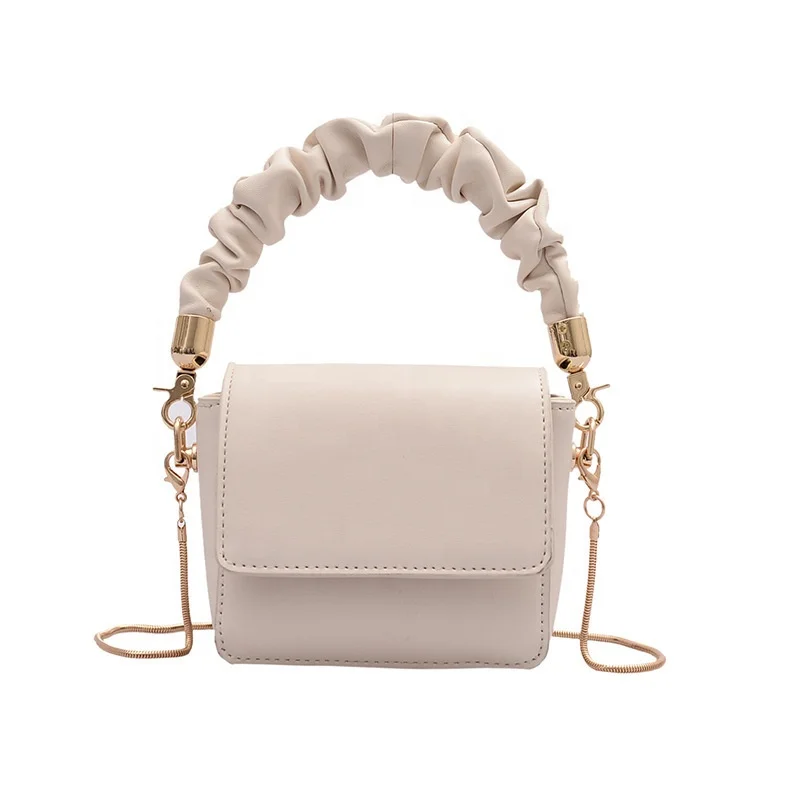 

New Simple Solid Color Single-shoulder Bag Chain Crossbody Bag, Customized color