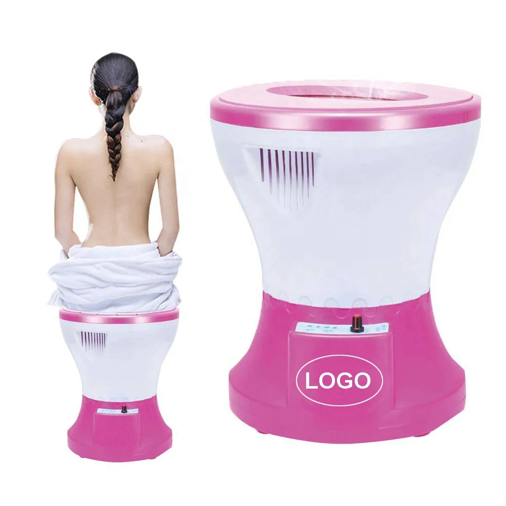 

2020 herbal Medicine Yoni Vaginal Steam Chair Fumigation Instrument Seat Clean Vaginal Care Steamer, Pink and white