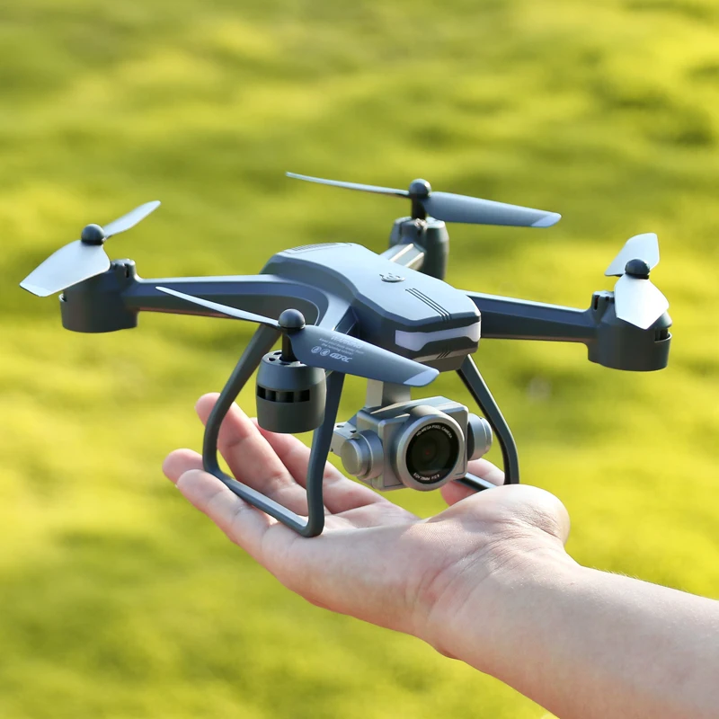 

Mini drone 4k 6k professional Dual cameras HD commercial drones with hd camera and gps brushless motor drone ufo toy, Black