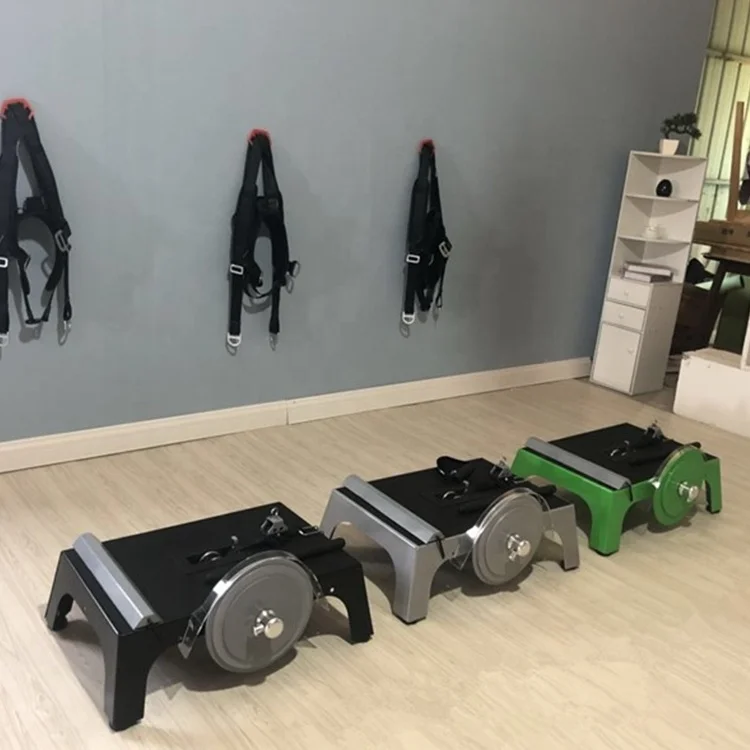 

Skyboard gym strength resistance training fitness equipment flywheel trainer, Red, gray, black, green
