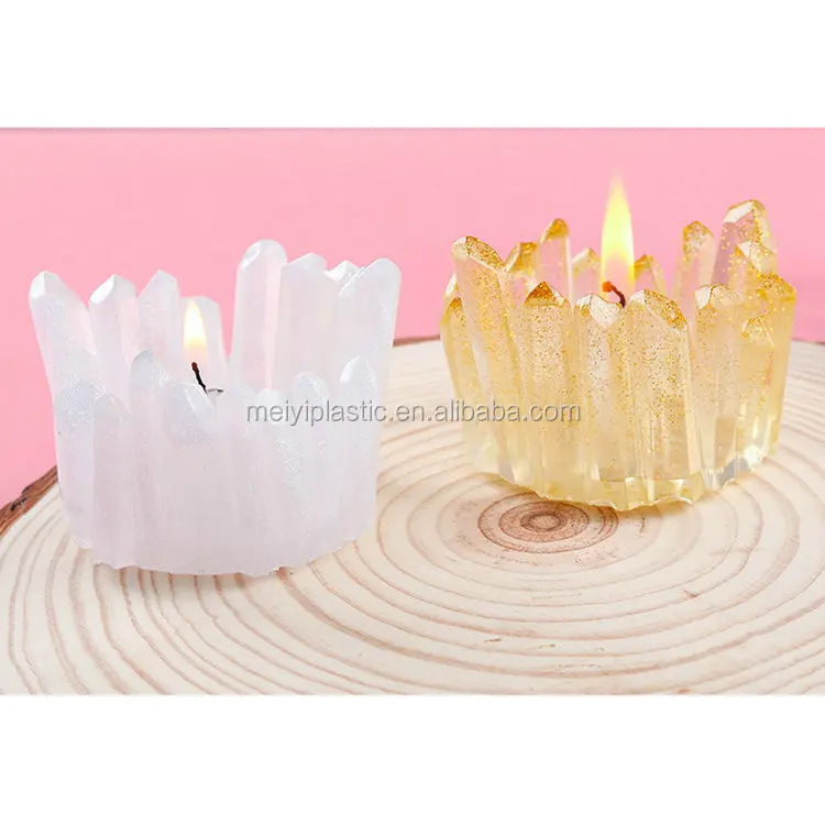 

DIY candle holder candle tray mold silicone epoxy resin mold in food grade silicone