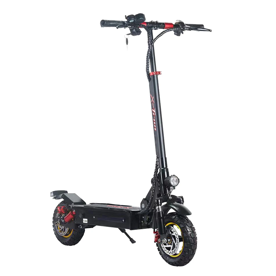 

2021 Electric Scooter Dual Motor 800w 48V 21ah Electric scooter with 10 inch off-road tire, Black