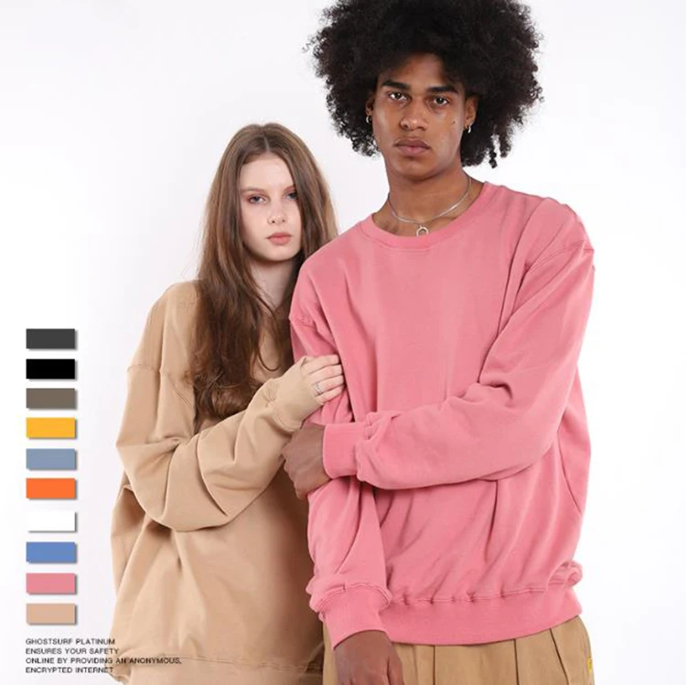 

Newest popular high quality custom round neck blank hoodies, Customized color