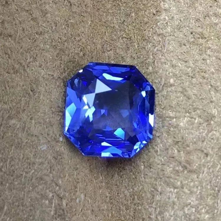 

high quality precious loose gemstone for jewelry 2.1ct Sri Lanka natural unheated cornflower blue sapphire