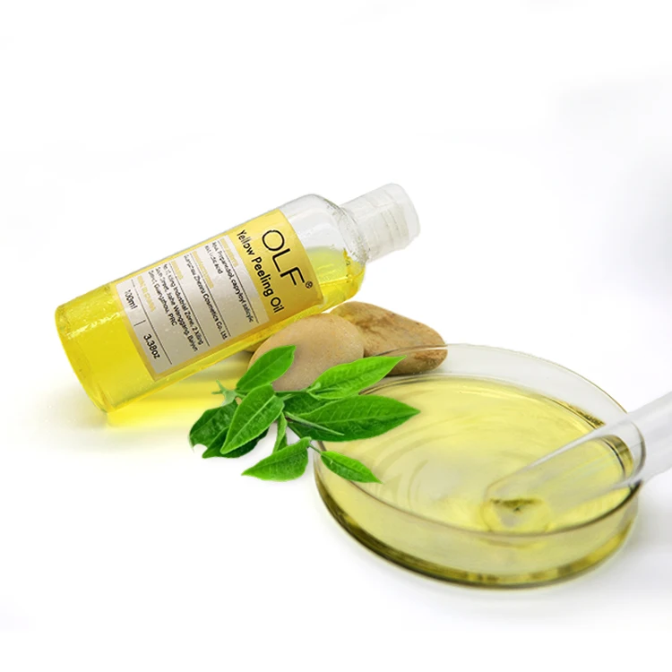 

Private label peeling foot yellow peeling oil for dark skin