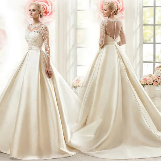 

2021 Wholesale Mermaid Wedding Dress Sexy Alloy Crystal Pearls China Hot Selling Princess Cheap Dresses Women Party Wedding, Customized