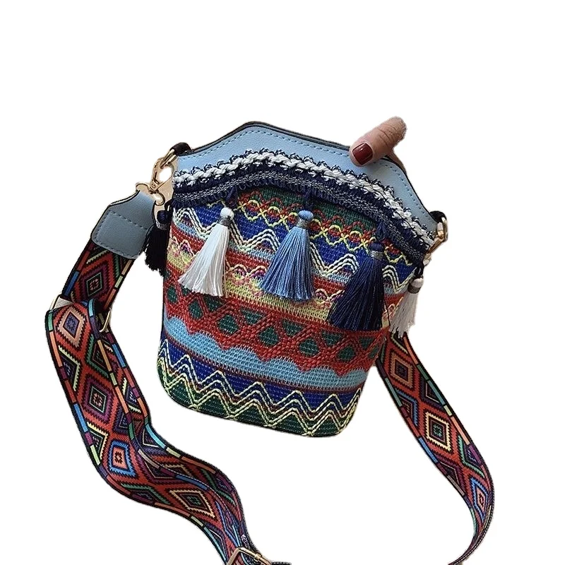 

Creative personalized folk-custom customization sturdy grocery bag canvas waterproof canvas bag custom tote hand bags, 4 color