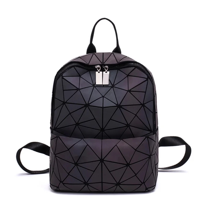 

LOVEVOOK 2021 ladies backpack school bag for teenagers girls famous luxury women geometric luminous reflective backpacks