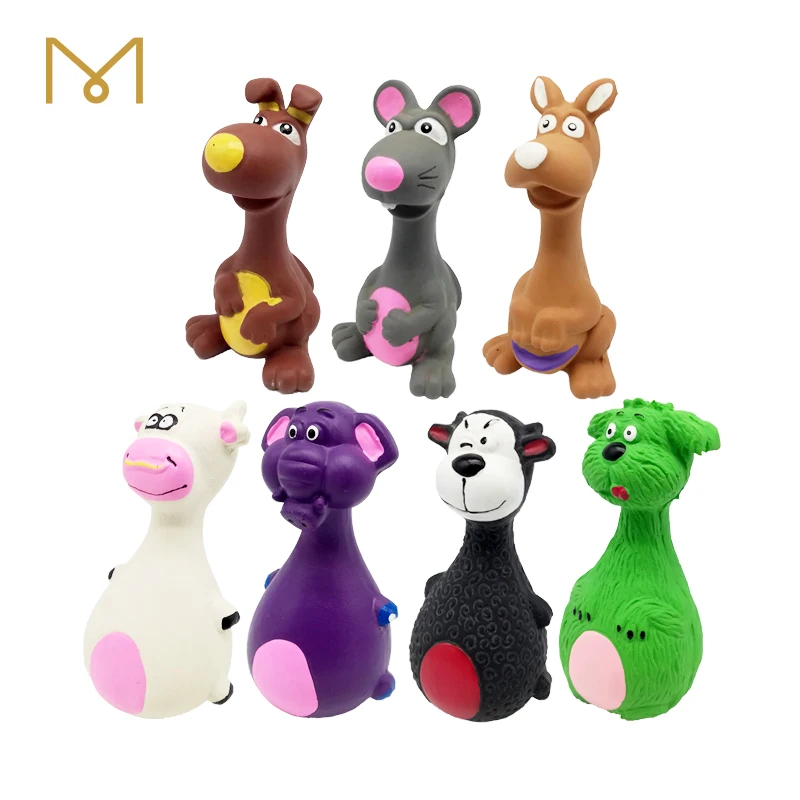 soft rubber dog toys