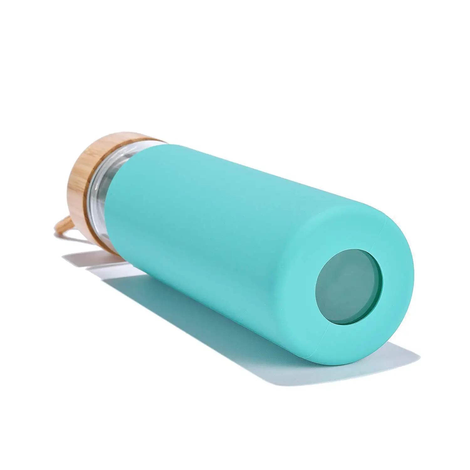 

High Quality Borosilicate Glass Cup With Protection Sleeves, Customized color