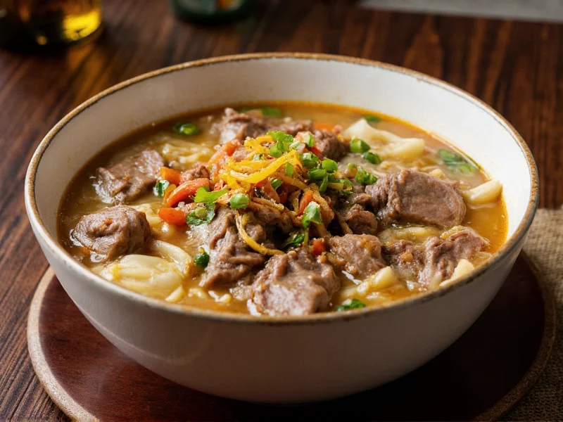 Braised Beef Noodle Soup: Authentic Recipe & Cooking Guide