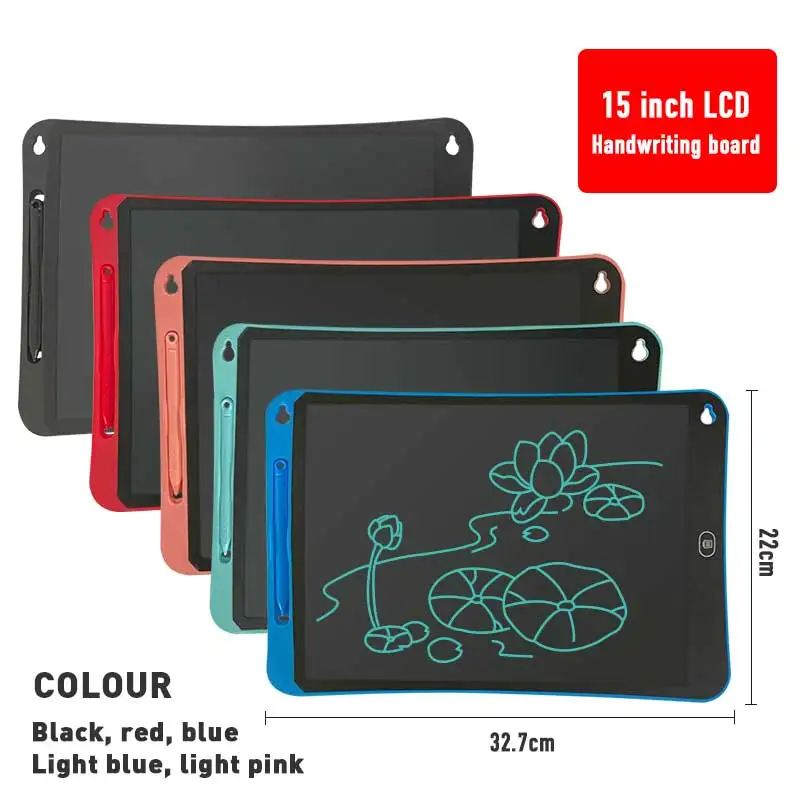 

15 inch tablet graffiti intelligent office meeting electronic tablet children's Light energy LCD tablet