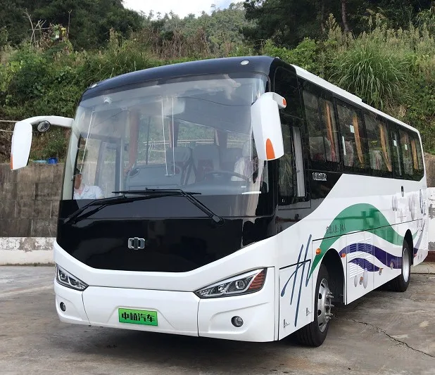 
ZEV 6890SL 9 meters diesel coach shuttle bus coach 31seats 