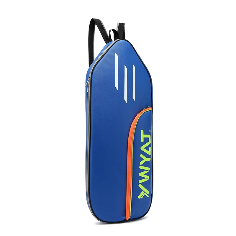 

New Design Pu Waterproof Zipper Portable Top Badminton Racket Bags, Orange/red/blue/white