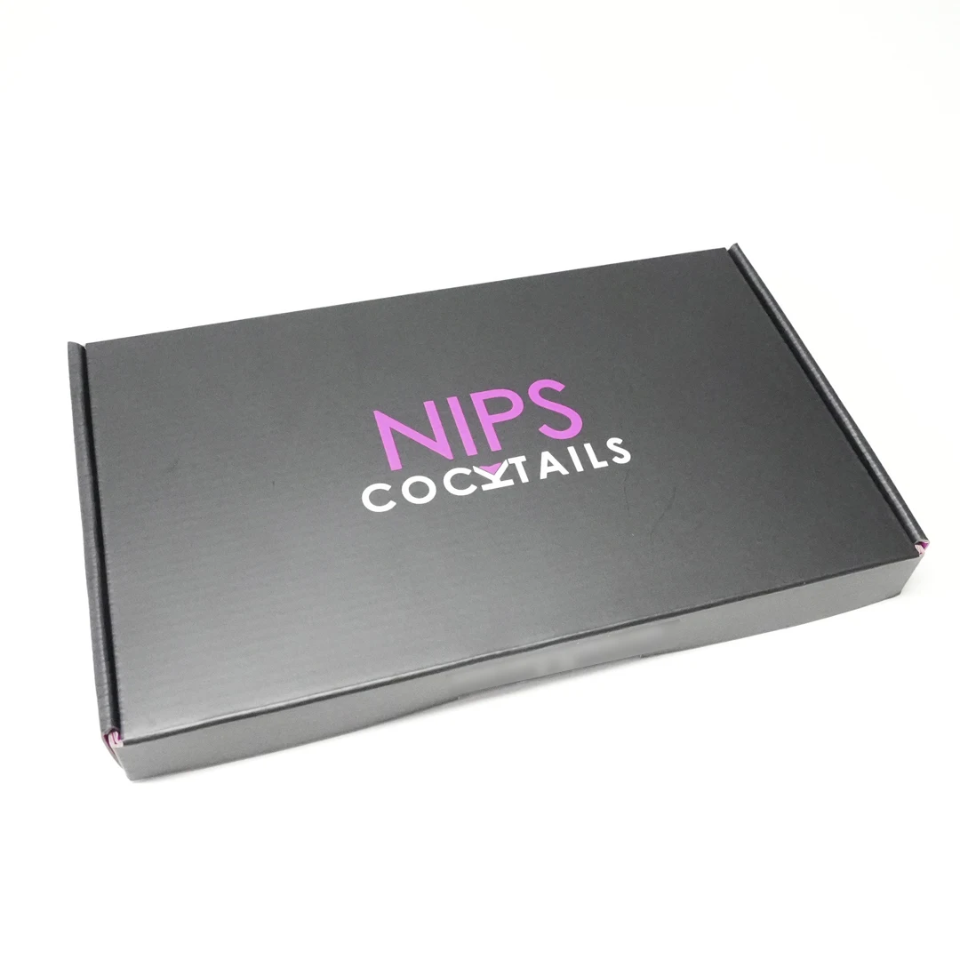 

Logo Printed Black Paper Cardboard Packaging Mailing Mailer Boxes Mail Moving Carton Box With Custom Corrugated Shipping Box