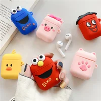 

3D Funny Clear Cute Cartoon Silicone Case For Apple Airpods