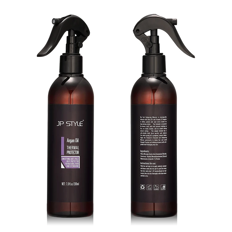 

Private Label Argan Oil Heat Activated Straightening Spray with Keratin Protein