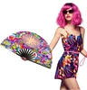 2019 Folding Oversized Handheld Accessories Hand Fan for Rave, Dance, Party, Festival, Performance, Home Decor