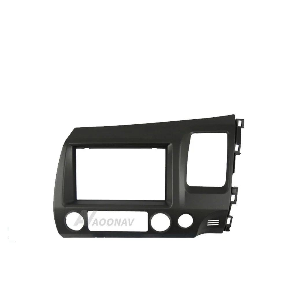 

Car Special refitting DVD Player frame For Honda Civic 2008 2009 2010 2011 Double DIN RHD Blue Car Radio face plate Frame