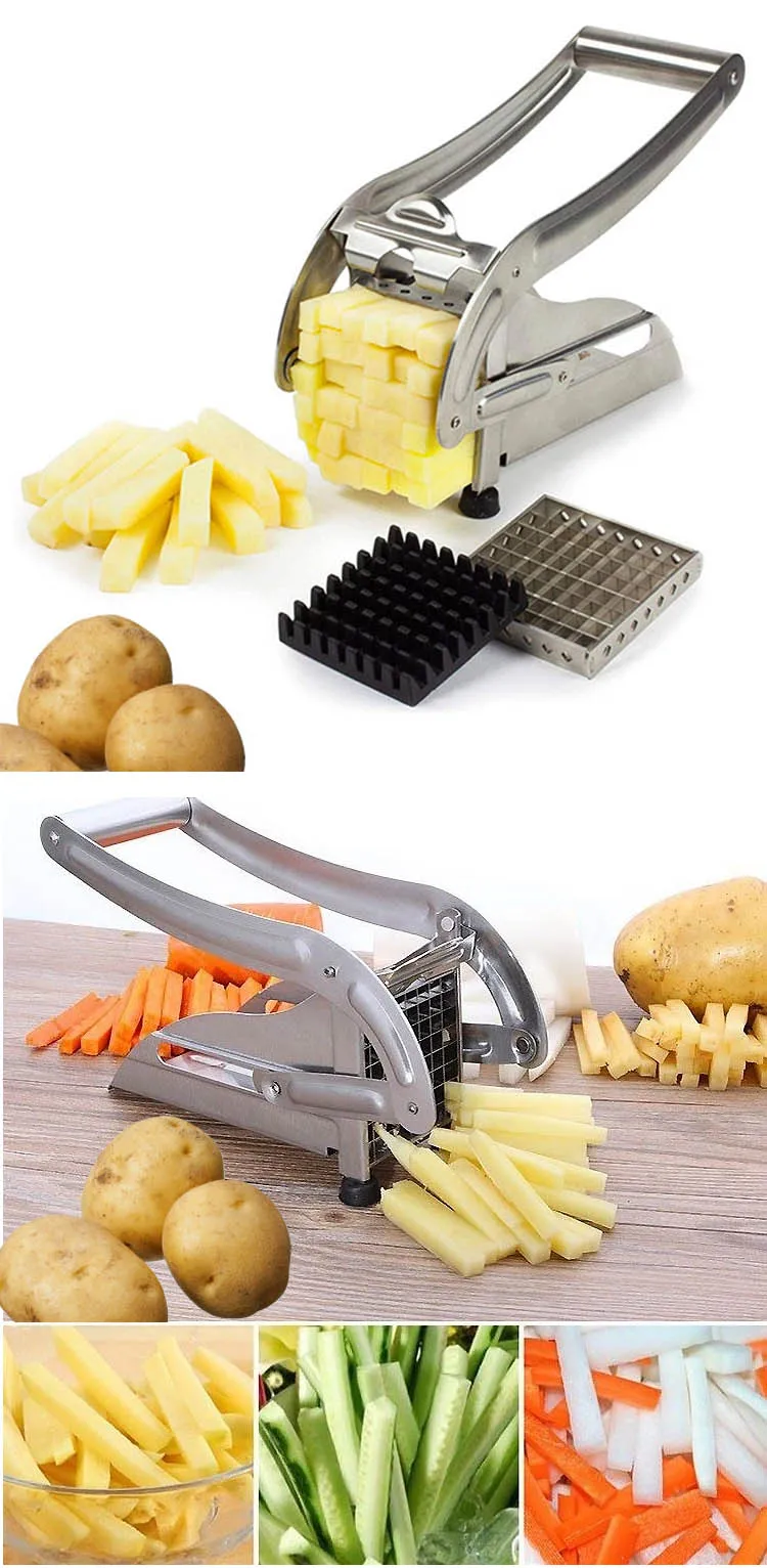 Stainless Steel King Crockery Potato Chipper & Cutter