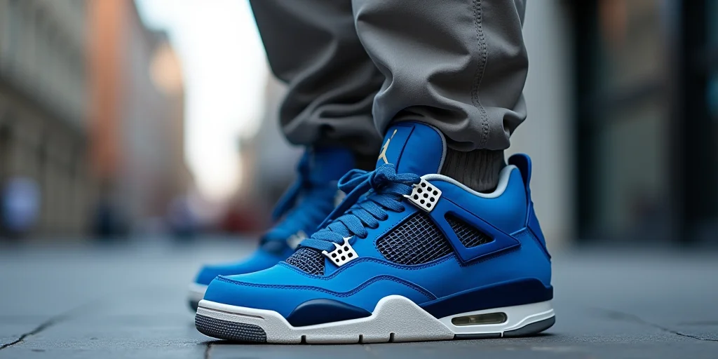 eminem blue jordans