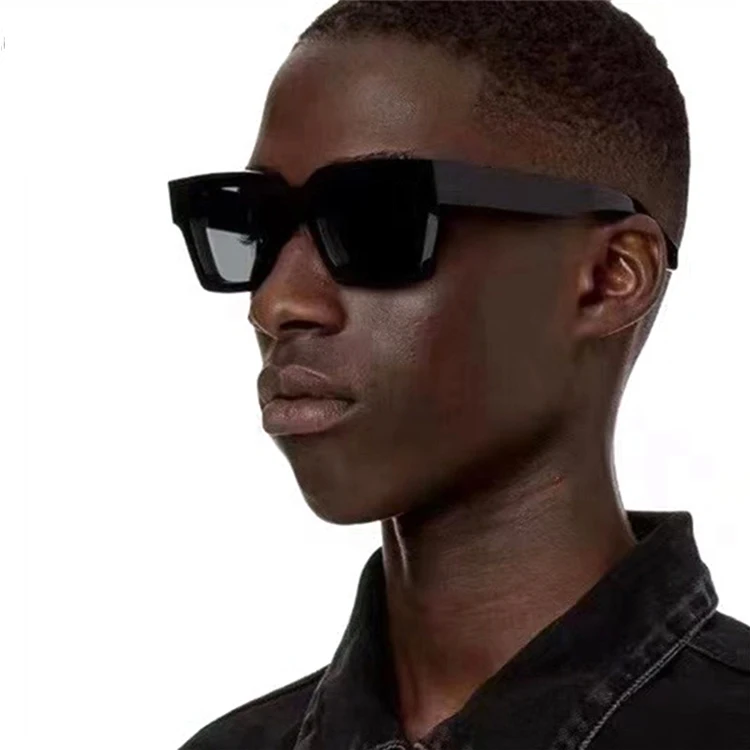 

lunettes-soleil square vintage TAC Polarized lenses sunglasses women 2021 men shades acetate frame