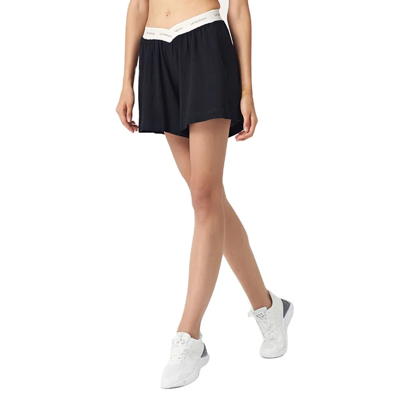 

Wholesale Maternity Clothes Low Waist Belly Care Design Maternity Stretch Shorts Pregnant Women Short, Apricot,black
