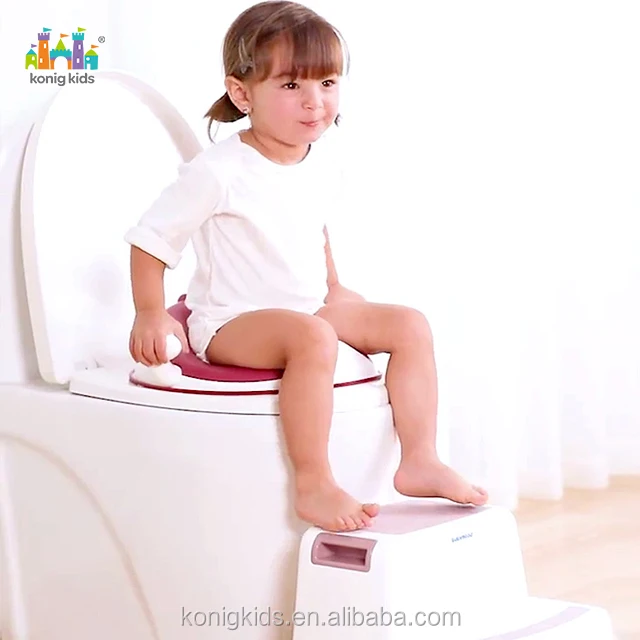 Kids Kit Baby Bug Potty Child Funky Toilet Training Seat Toddler Train Blue 