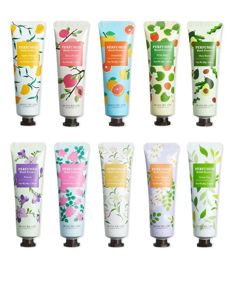

Wholesale factory price moisturizing hand cream 10 flavors private label hand cream