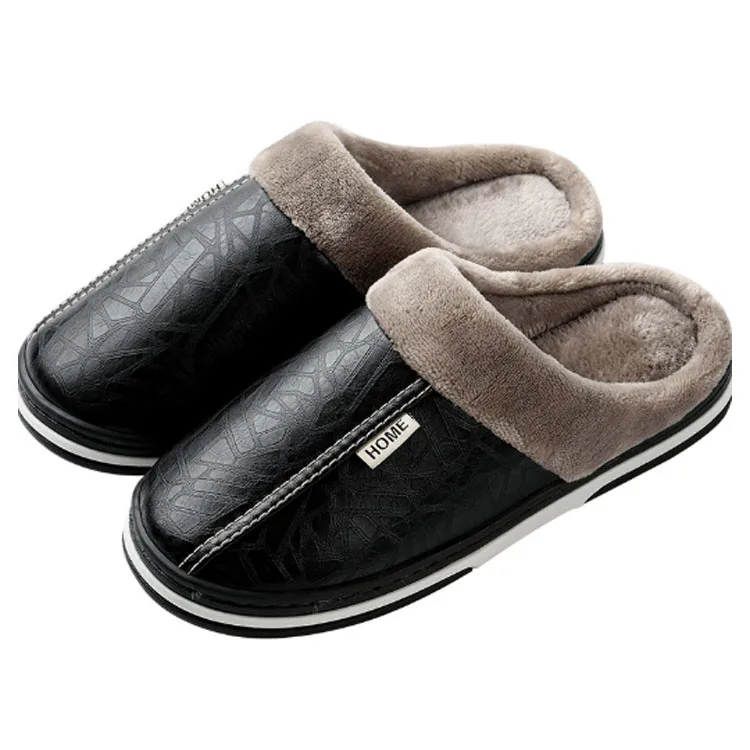 

new fashion cotton winter indoor fluffy slippers men comfortable bedroom slip on winter shoes for women bedroom slippers, Red,black,office,pink,blue