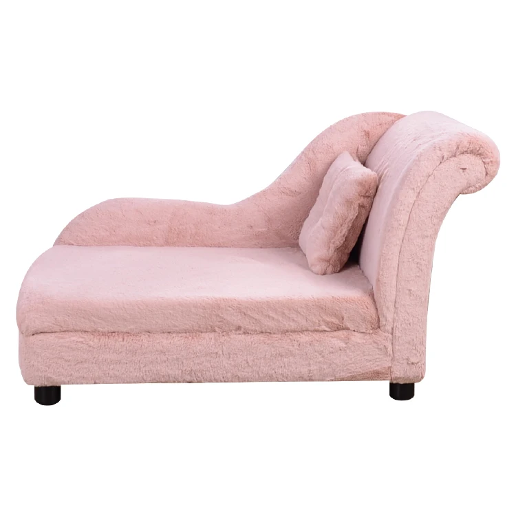 high quality luxury plush dog sofa bed