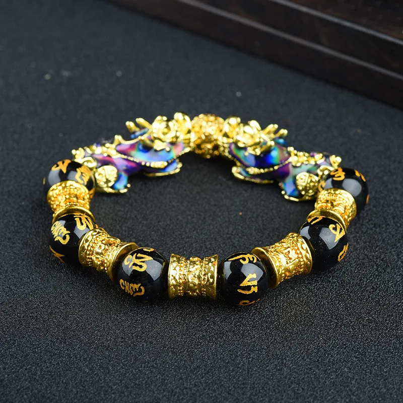 

Beautiful healing crystals Designer see through bracelet For Men Jewelry