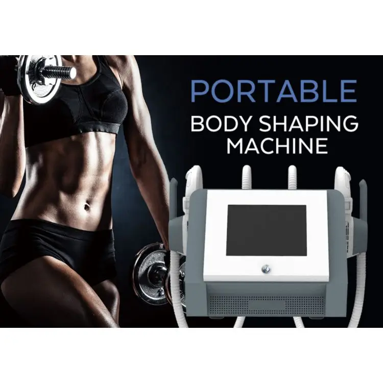 

Factory Direct Sell EMSlim HIEMT EMS Body Slimming Machine Portable Fat Loss Muscle Building Fitness Machine Magnetic Energy