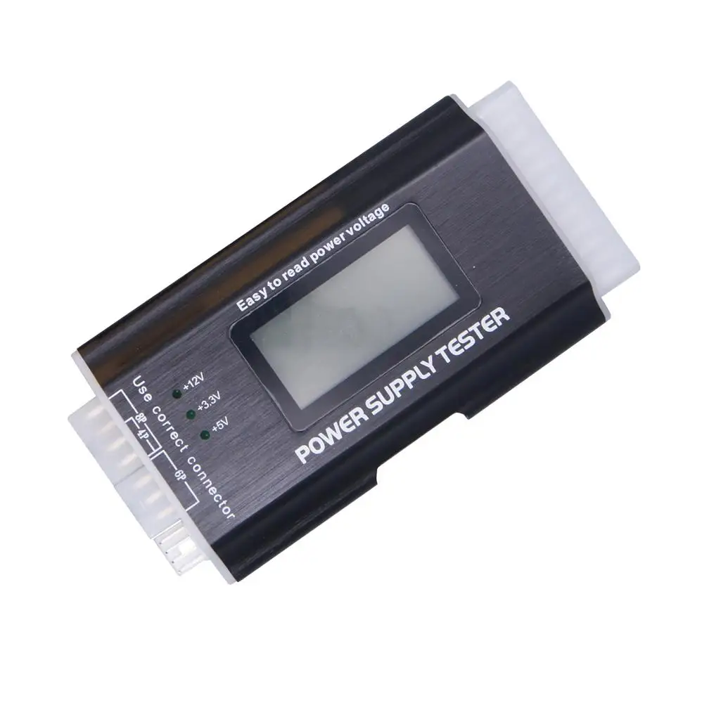 

Factory Price Computer Repair Tool Case ATX Power Tester Diagnostic Test Aluminum 1-3 Days 100% Working CN;GUA Black Meitk Stock